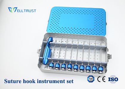 Suture Hook Instrument Set for Orthopedic Soft Tissue Repair
