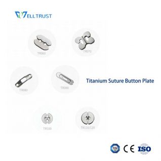 Titanium Suture Button Plate